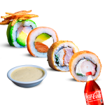 Combi Uno Premium 40 Piezas más bebida 1.5lt