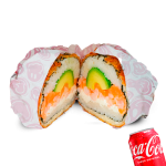 Combi Burger uno + lata de bebida